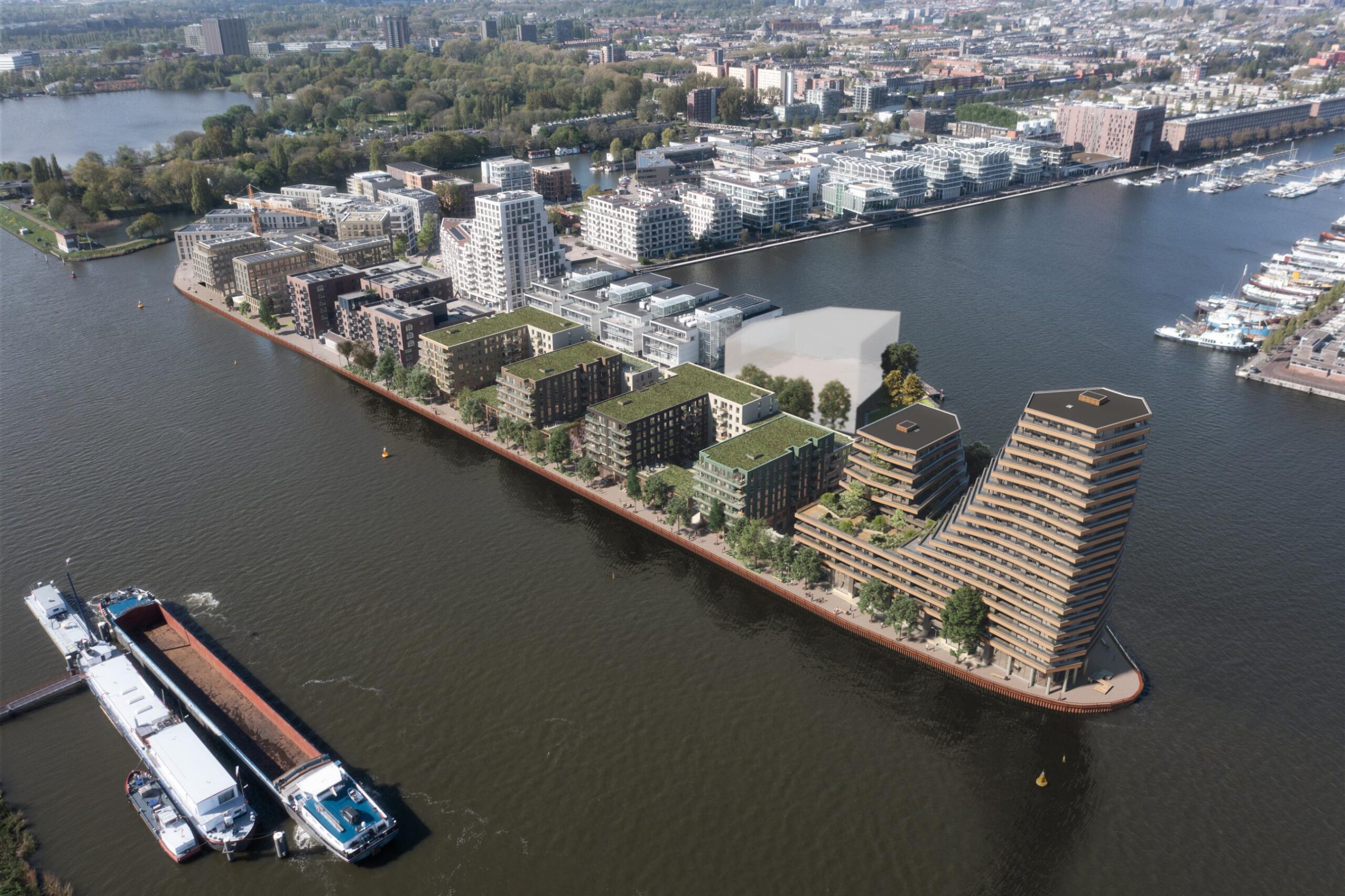 rijnboutt architectuur stedenbouw kop van cruquius amsterdam houtsma exterieur 02