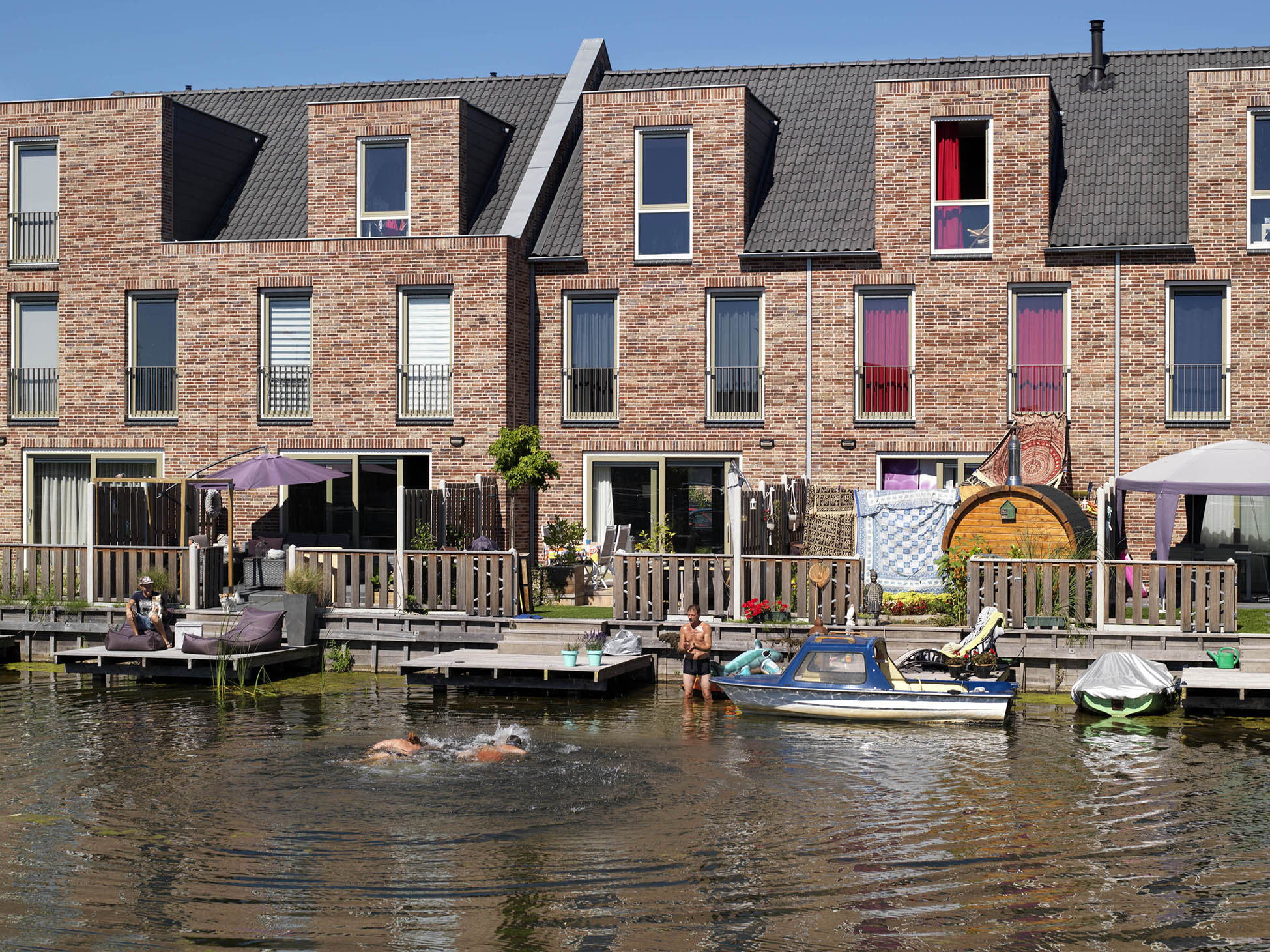 De Vlondertuinen Rosmalen woningen met vlonders en tuinen