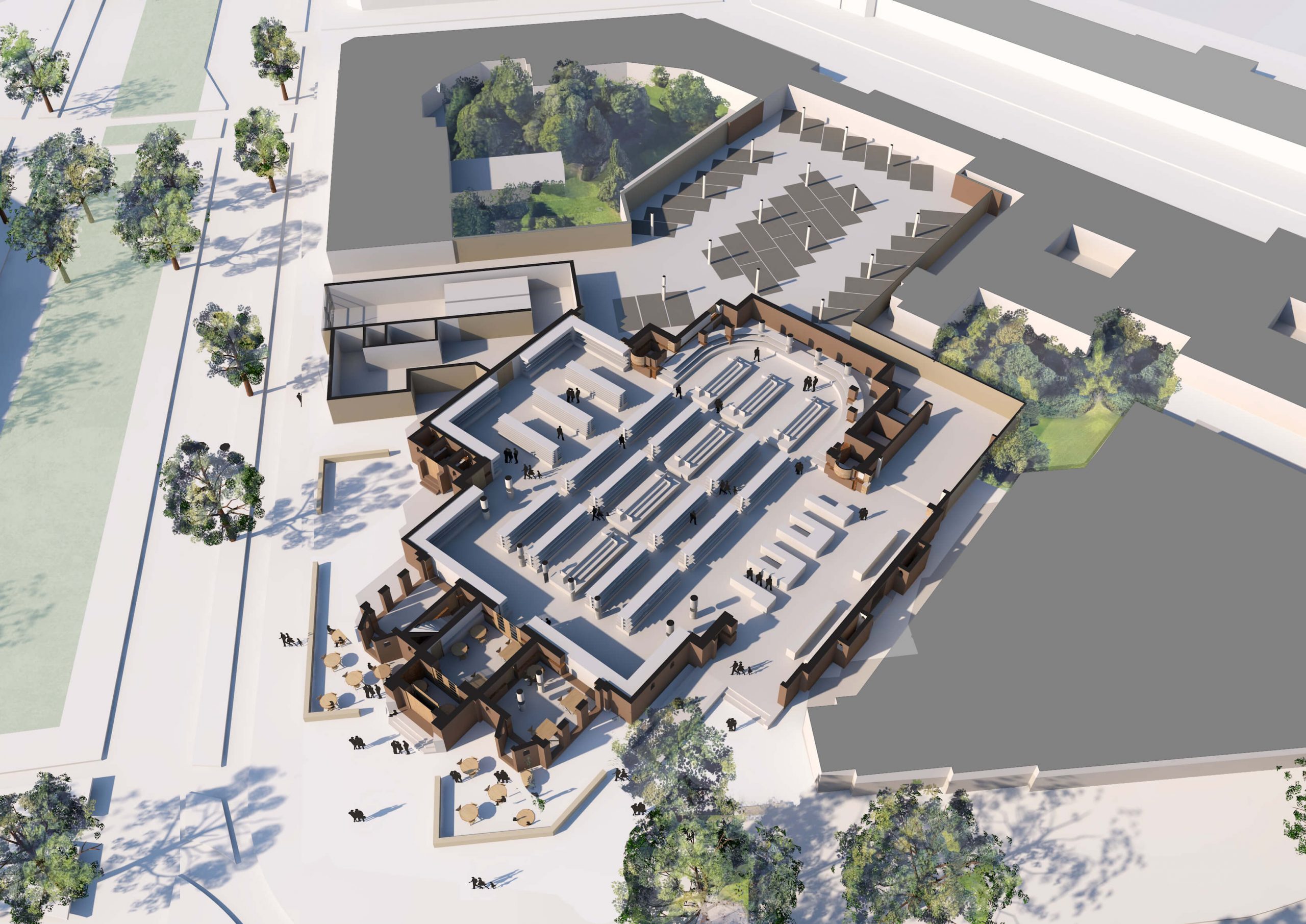 Den Haag-Theresiakerk - voorkeursmodel bg Rijnboutt