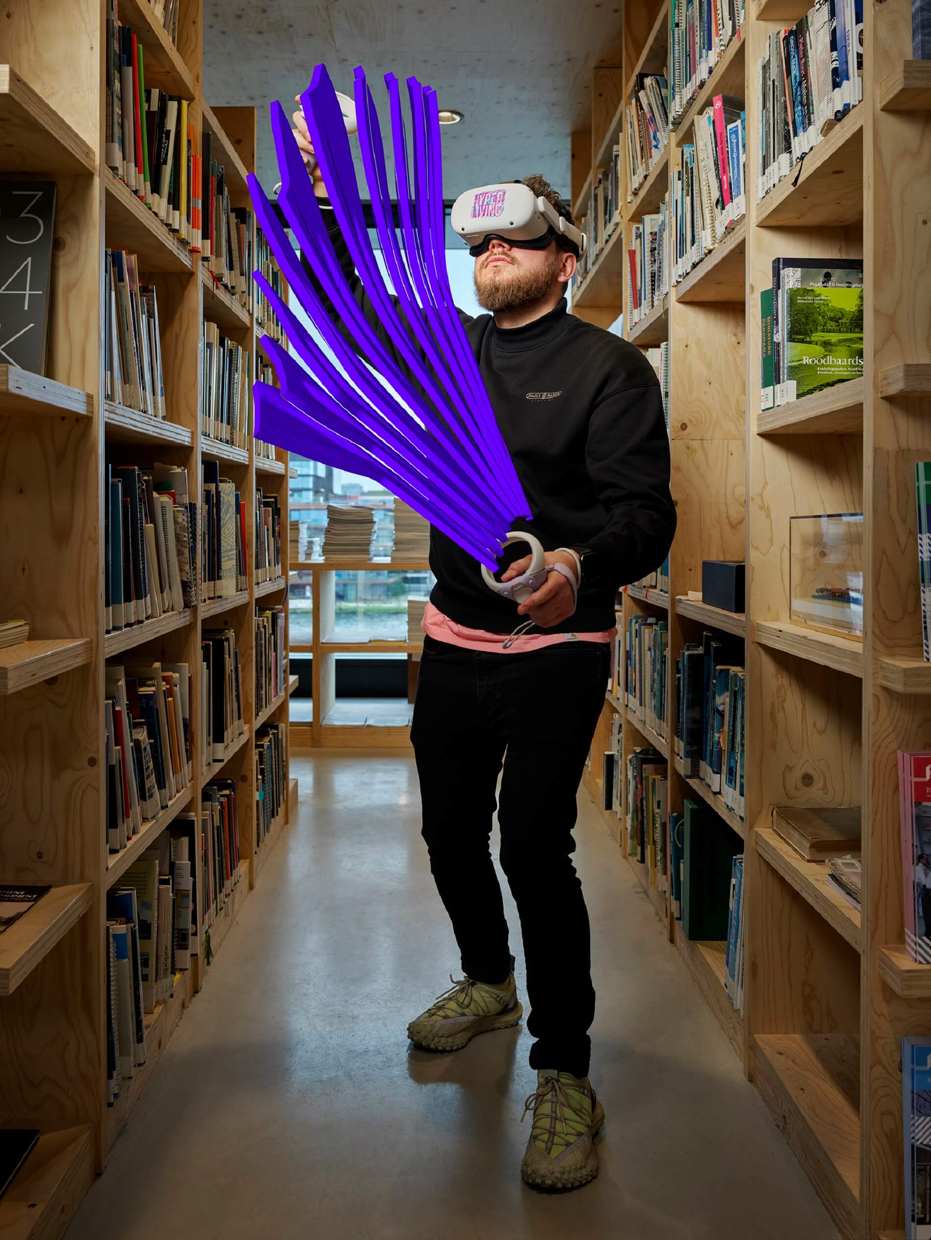 VR BIM ontwerpsessie op kantoor Rijnboutt, foto door Kees Hummel