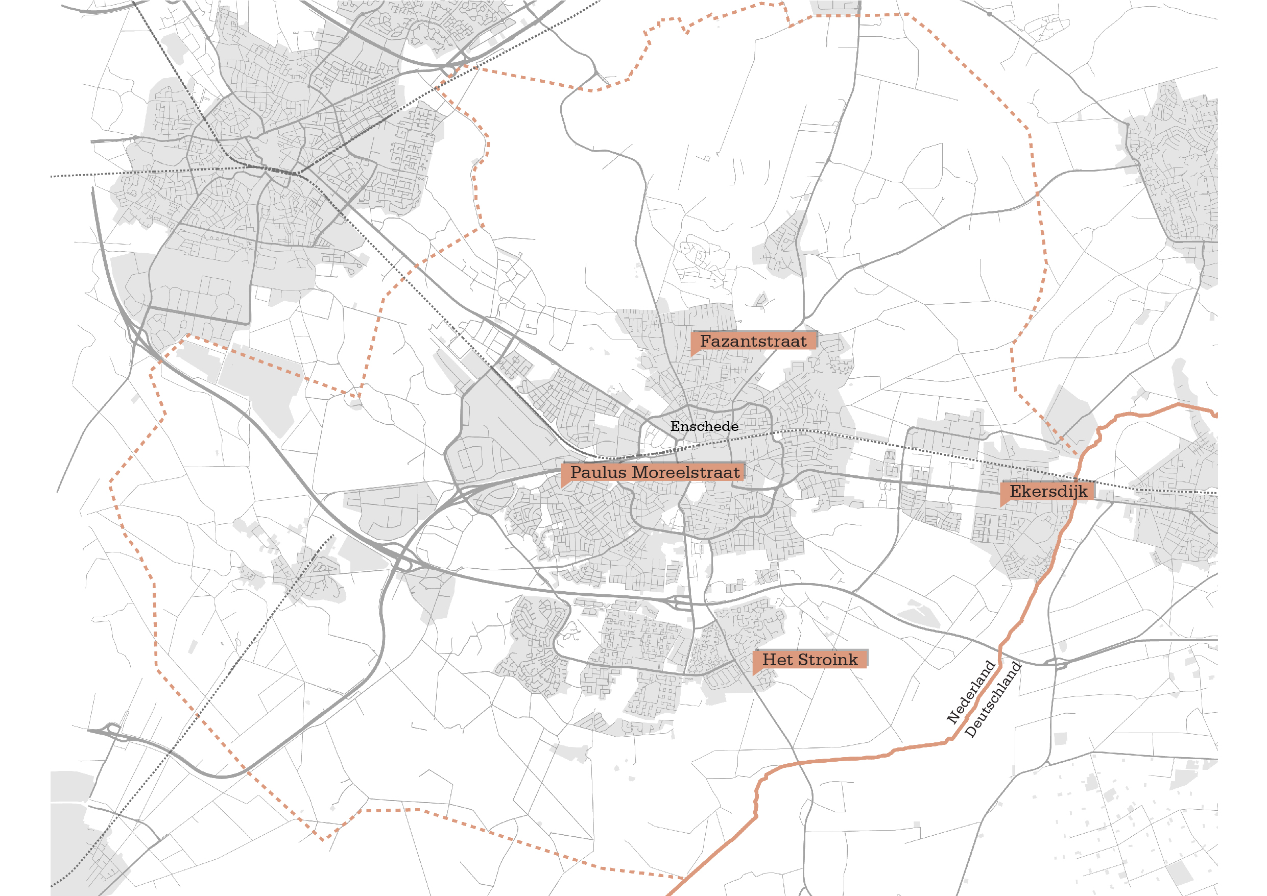 Rijnboutt - modulaire woningbouw Enschede - locaties