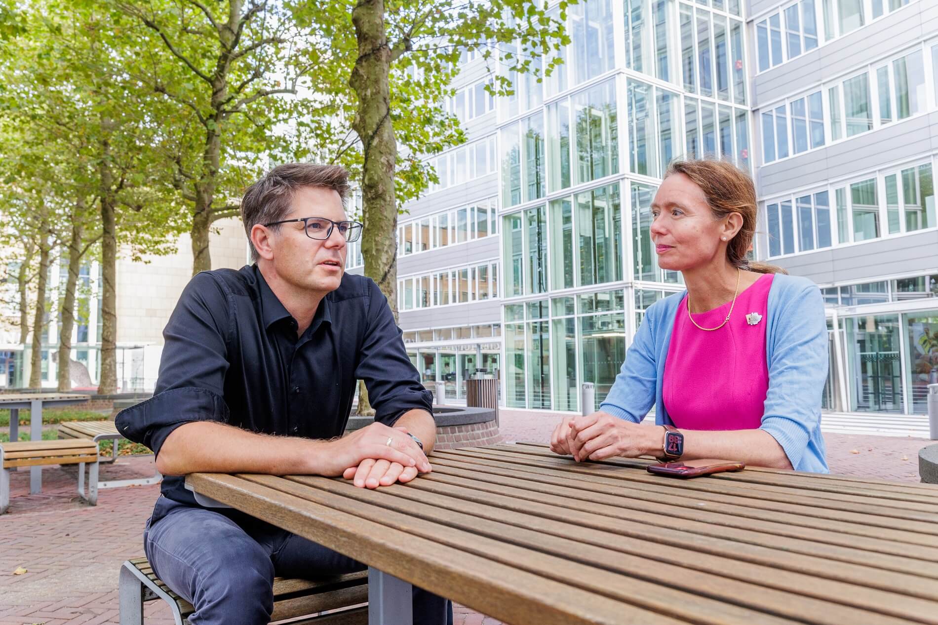 Emile Revier en Anne Koning - foto Paul Voorham