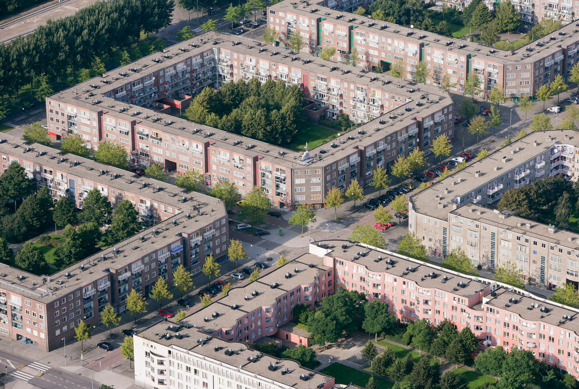 Luchtfoto Venserpolder - foto Peter Elenbaas