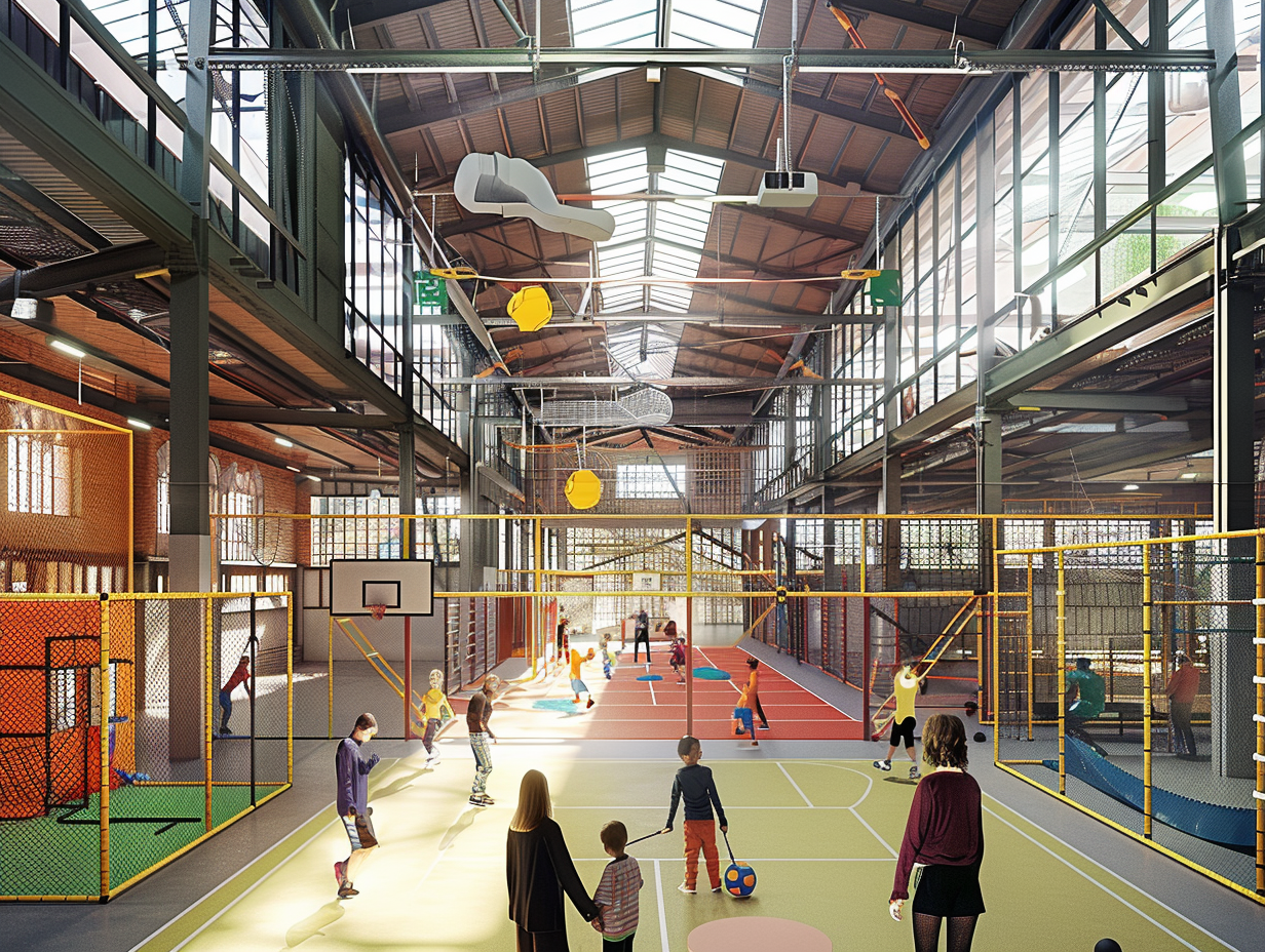 Rijnboutt-Biesboschhal-sporten in Stadswerven-(S)