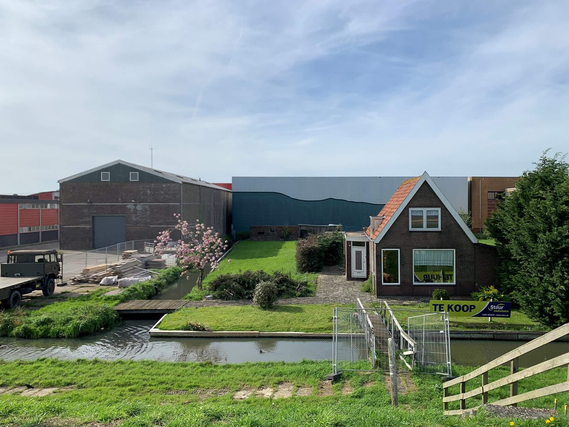 Julianaweg Volendam-Rijnboutt-bestaande situatie-LR