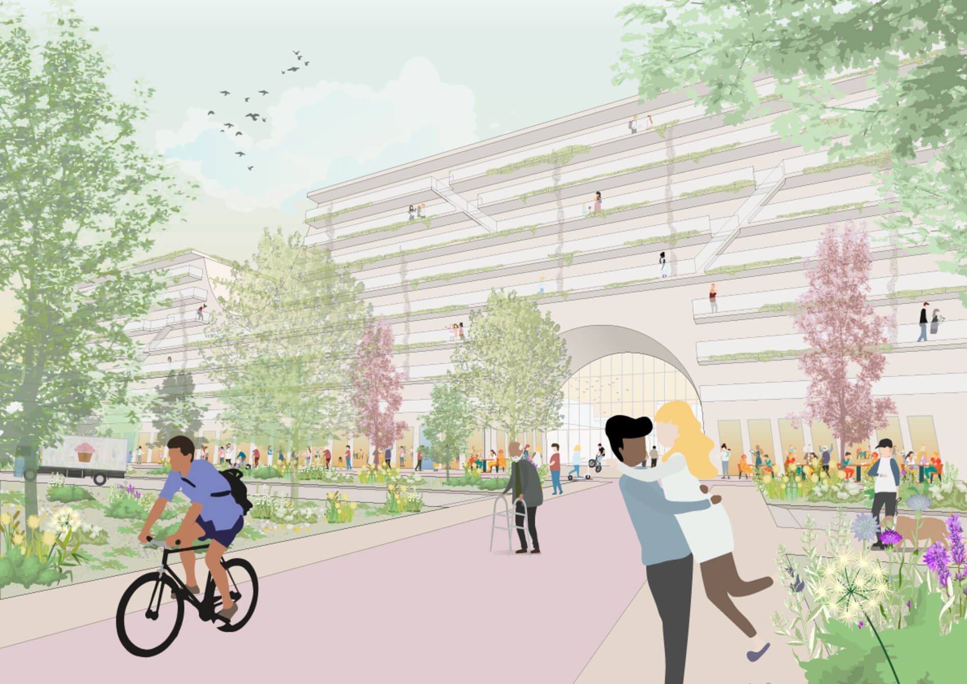Winkelcentrum Dukenburg Nijmegen-Rijnboutt-impressie-2