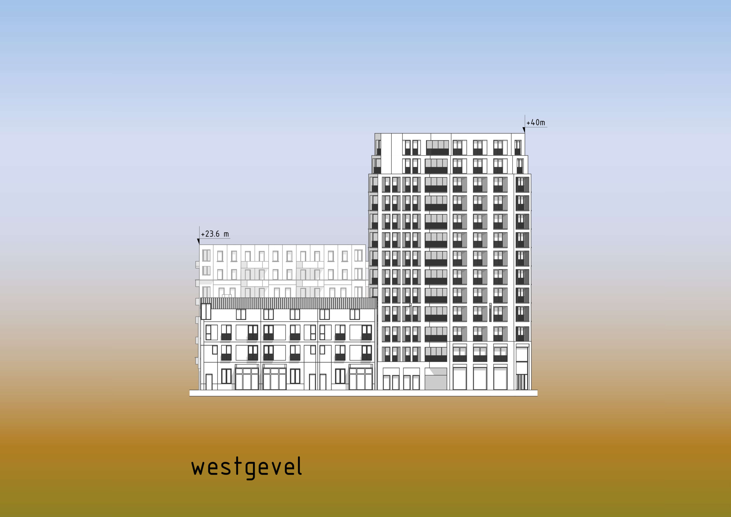 rijnboutt architecten woerden weids westgevel